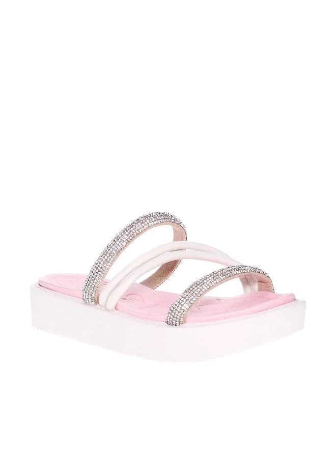 موليكينها صنادل سهلة الارتداء للبنات - صنادل مريحة كاجوال للأطفال | أحذية صيفية سهلة الارتداء | أحذية خفيفة الوزن للارتداء اليومي، والمدرسة، والسفر، والأنشطة الخارجية | تصميم أنيق مفتوح من الأمام