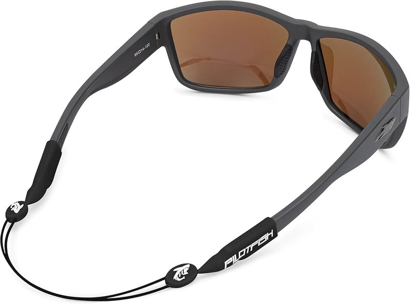 Pilotfish No Tail Adjustable Eyewear Retainer Cable Strap: Sunglasses, Eyeglasses, Glasses (16 Inch, The Original) - Image 1