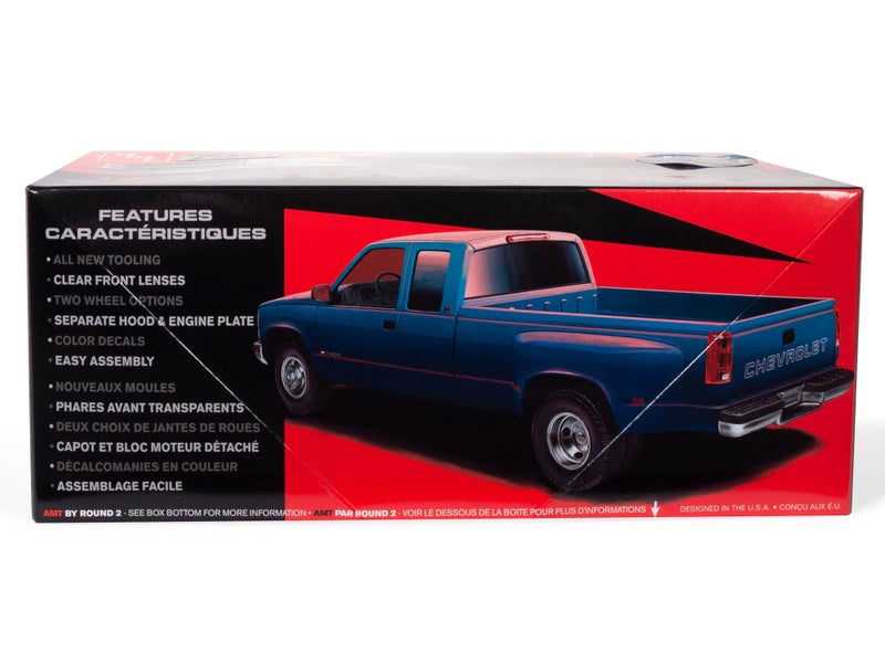AMT 1996 Chevrolet C-3500 Dually Pickup Easy Build New Tooling 1:25 Scale Model Kit - Image 3