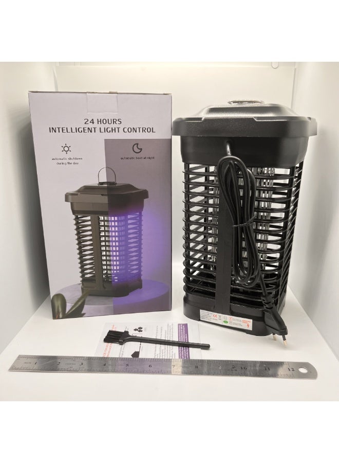 باور مصباح قاتل البعوض الجديد لعام ، مبيد الحشرات الكهربائي مع ضوء الأشعة فوق البنفسجية الفيزيائي 18 وات، جهد عالي قوي، مصائد ذباب إلكترونية غير سامة مصنوعة يدويًا، أفضل قاتل للبعوض والحشرات الطائرة - Image 3