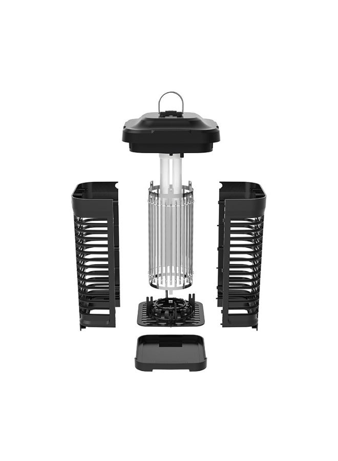 باور مصباح قاتل البعوض الجديد لعام ، مبيد الحشرات الكهربائي مع ضوء الأشعة فوق البنفسجية الفيزيائي 18 وات، جهد عالي قوي، مصائد ذباب إلكترونية غير سامة مصنوعة يدويًا، أفضل قاتل للبعوض والحشرات الطائرة - Image 4