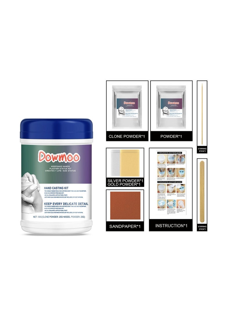  دومو الجص صب مجموعة المنحوتات,اليد القالب صب مجموعة الذكرى السنوية,صب المنحوتات,اليد عقد الحرف الزوج فريد من نوعه, لصديق,الزوج,له,لها,صديقة,تذكار حفل الزفاف - Image 2