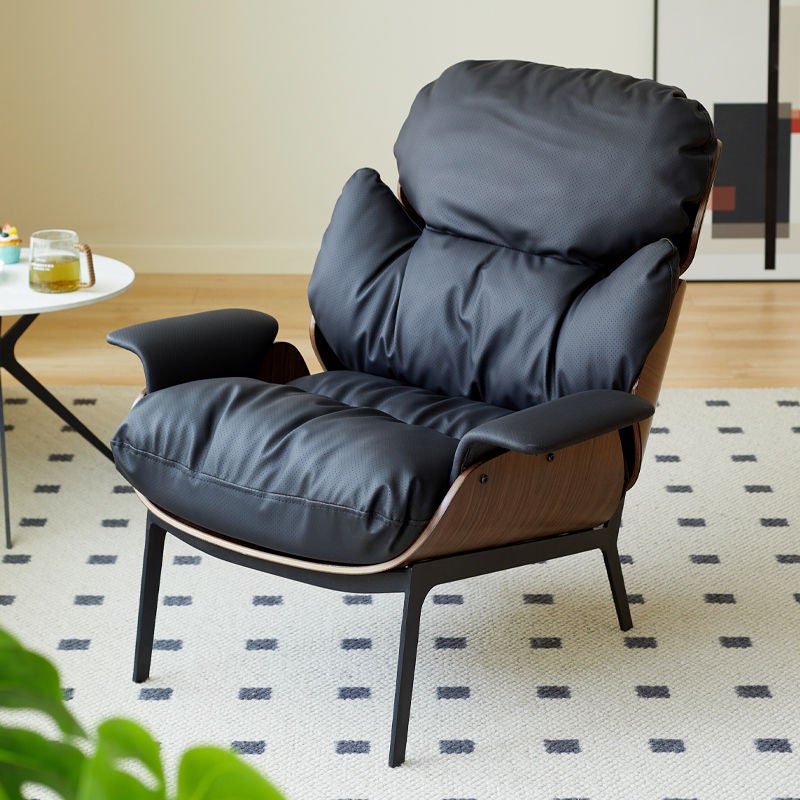 Sofa chair single light luxury Italian simple designer balcony leisure chair living room creative lazy sofa chair