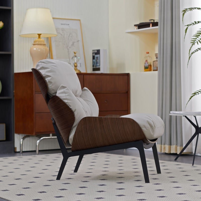 Sofa chair single light luxury Italian simple designer balcony leisure chair living room creative lazy sofa chair