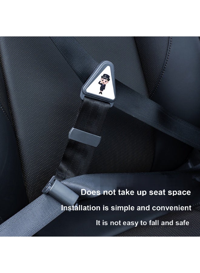 Seat Belt Clips, Seatbelt Adjuster and anti-strangulation, Shoulder Belt Positioning Clip, Universal All Auto Models, For Adults, Children, Seniors Shoulder Neck Chest & Stomach Protection - Image 4