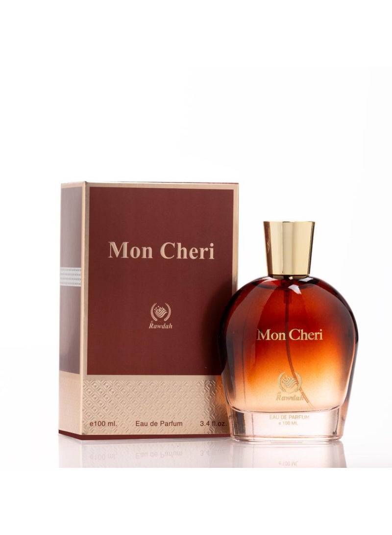 AL RAWDAH مون شيري عطر من الروضة – ليمون، زهري ومسك عطر للجنسين (100 مل) - Image 1