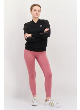 adidas Originals Women Sportswear Fit Full Zip Training Jacket, Black  - Image 4