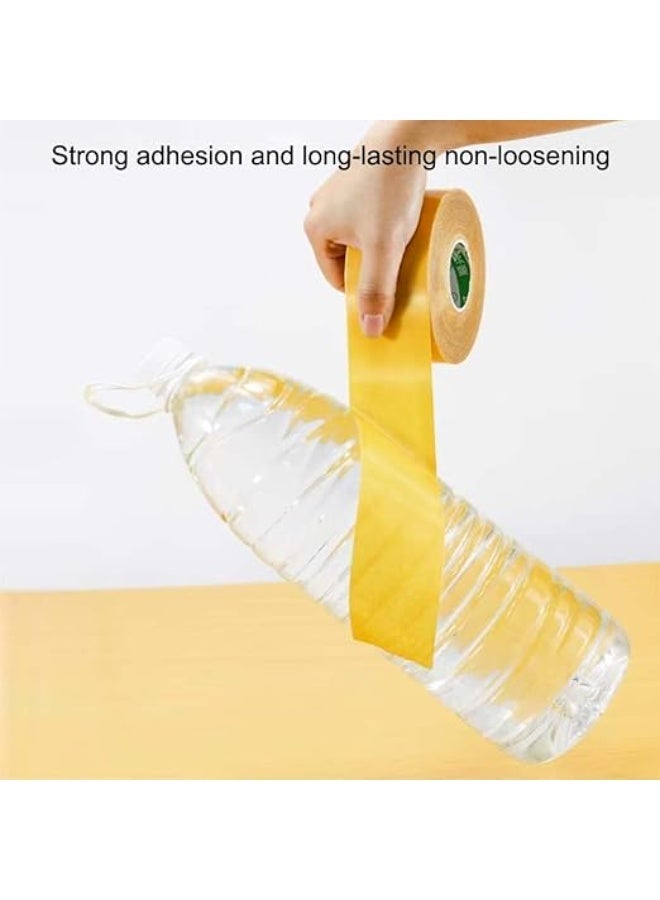 Double Sided Carpet Tape Heavy Duty 20mm × 10m (33FT), Transparent Cloth Mounting Tape, Residue Free, Rug Tape for Carpet & Floors - Image 3