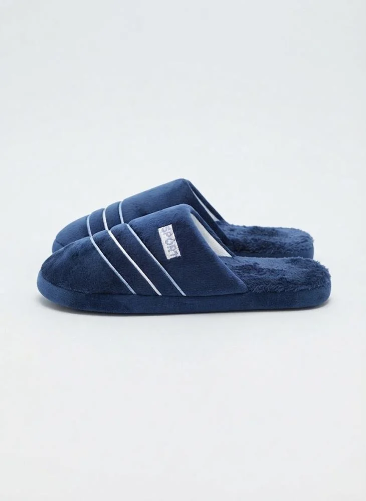 Viny Blue Viny Men's Home Slippers | Comfortable Slip-On Indoor House Shoes | Non-Slip Sole for Everyday Wear for Men | Best Price UAE