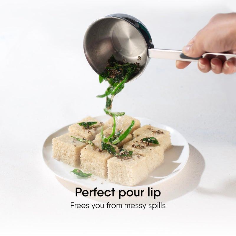 Stahl بان تادكا من ستال ثلاثي الفولاذ المقاوم للصدأ، مقلاة تحريض، 300 مل، 10 سم - Image 5