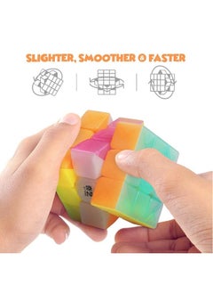 DFantiX QY Toys Warrior W 3x3 Speed Cube Jelly 3x3x3 Magic Cube Puzzles Transparent Pastel Color - pzsku/ZD8C58D8744788A7F89ABZ/45/_/1729167826/3180b4a1-409a-4224-a1c1-2f4dc2fa20c6