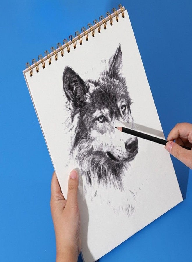 Sehgal Store A6 Sketch Book 80 Pages | Premium Quality Drawing Book | Thick Smooth Paper for Sketching, Drawing & Coloring | Ideal for Students, Artists & Beginners (Pack of 2) - Image 3