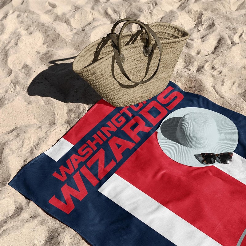 Northwest Officially Licensed NBA "Zone Read" Beach Towel, 30 X 60 Inches, Multi Color - Image 3