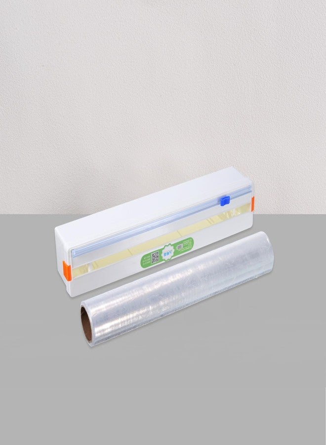 PATIKIL 8pcs Plastic Wrap Cutter, 17in Plastic Wrap Slide Cutter Snap Card Slot Installation Replacement for Aluminum Foil Wax Paper Parchment Paper Wrap Dispenser, Blue - Image 5