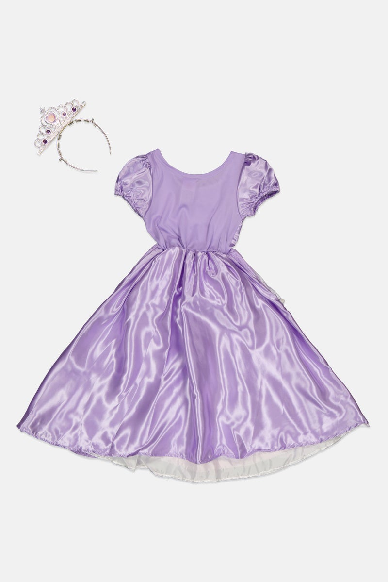 Sofia The First Costume Dress 5-6 Years, Purple - Image 2