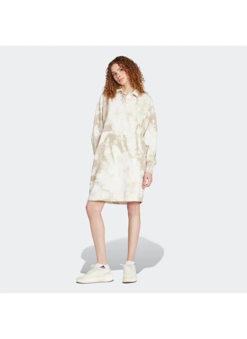 اديداس All Szn Fleece Polo Dress