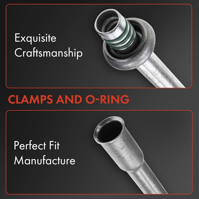 A-Premium A/C Liquid Line Hose Without Orifice Tube for Jeep TJ Wrangler 1997-1998 - Image 3