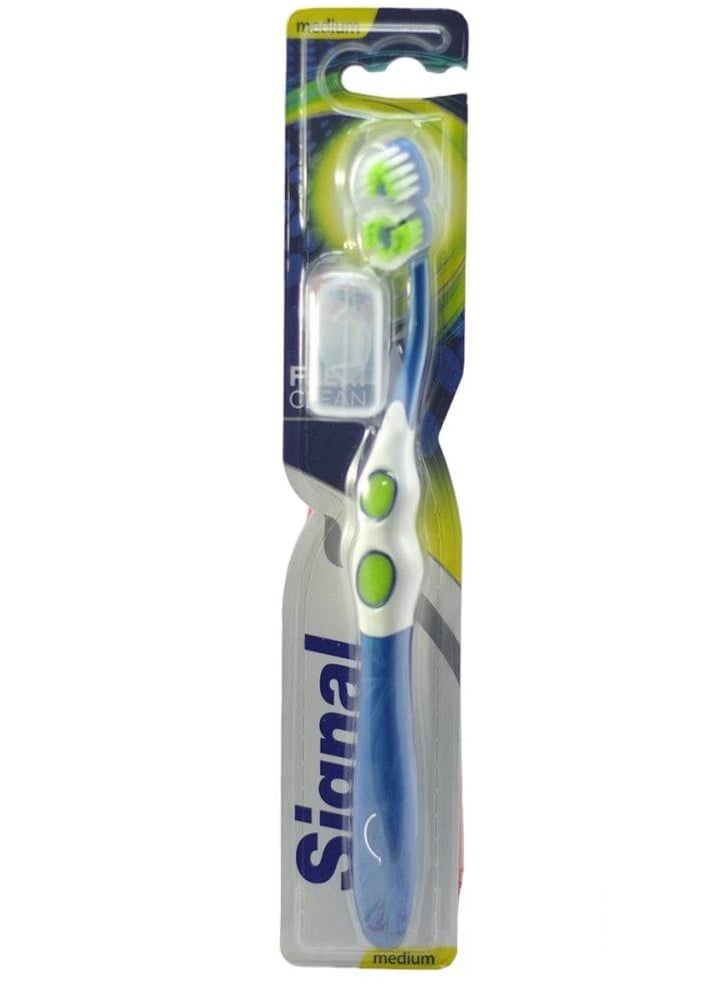 Signal - FlexiClean Medium Toothbrush Multicolor - Image 1