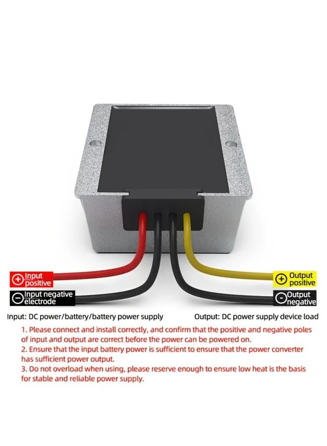 RT1212 DC Step Down Power Converter 17 48V to 12V 20A 240W Compact 3D Printed Design - Image 4