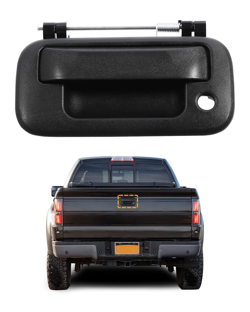 Tailgate Door Handle Exterior Compatible with 20042016 Ford F150 F250 F350 F450 F550 Super Duty Explorer Lobo Lincoln Mark LTw Key Hole Replace 8L3Z9943400AA 79606 Outside Tail gate Liftgate