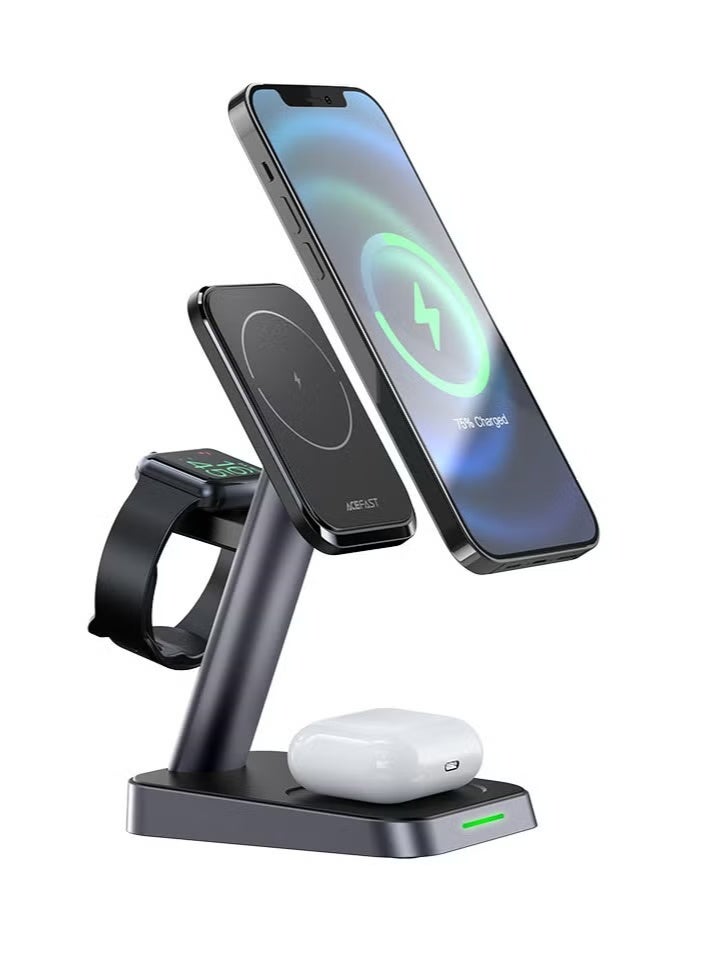 ACEFAST 3 in 1 Fast Wireless Charger Desktop Holder E3 - Image 2