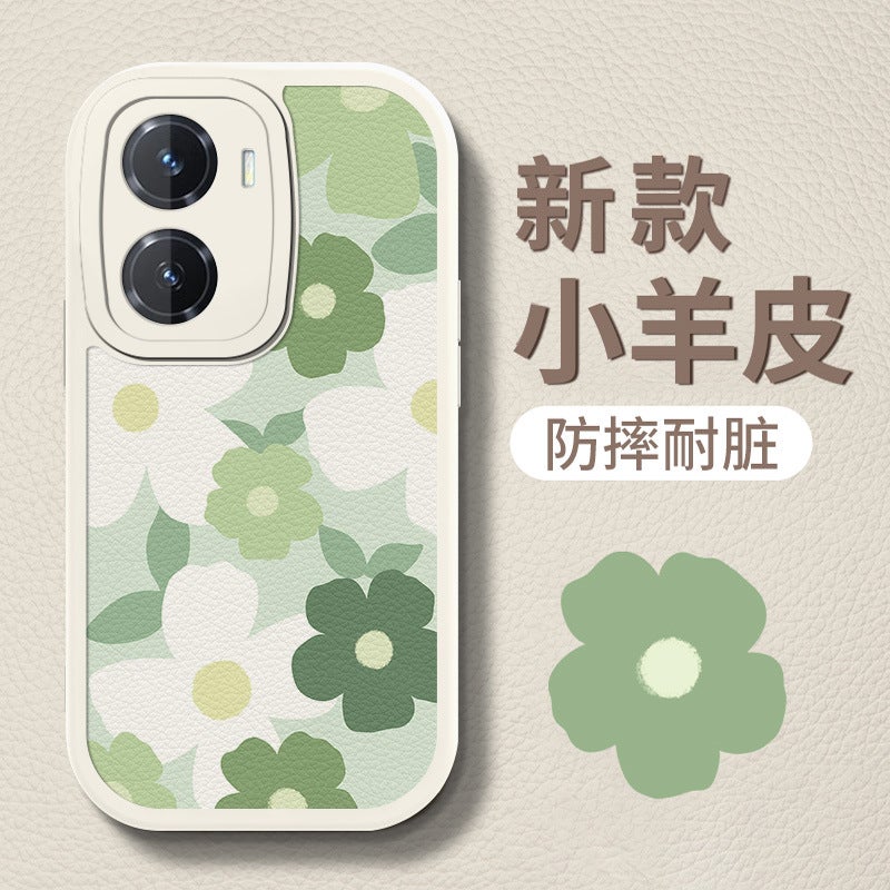 vivoy77 mobile phone case y77e new y76 drop-proof y52s women y35 all-bag y33s silicone soft shell - Image 1