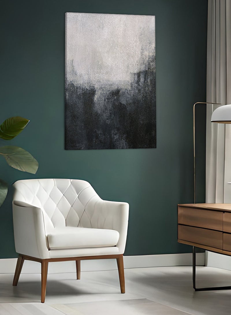 لوحة كانفاس على إطار خشبي بتصميم نمط فنى - Image 3