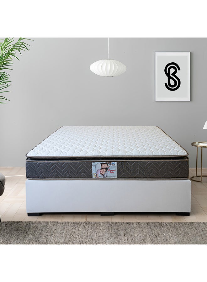 بد أند ماترس زون مرتبة كومفورت بلس ببطانة علوية من زنبرك بونيل مقاس 120×200 مزدوج  - Image 1