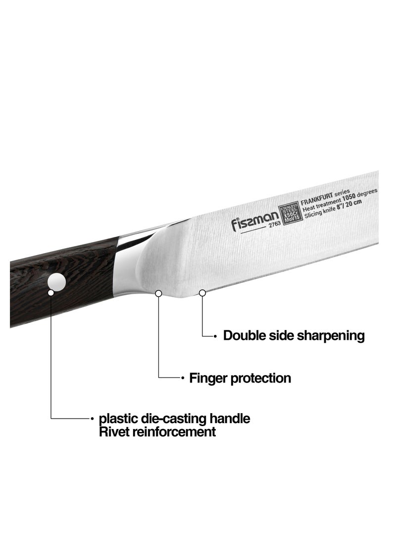 Fissman - 8'' Slicing Knife FrankFurt Series with Sturdy And Elegant Handle - Image 1