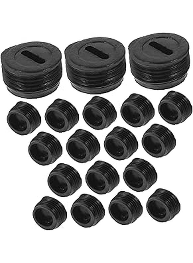 10 Pairs Carbon Brush Covers Compatible For Angle Grinder Electric Drill - Image 1