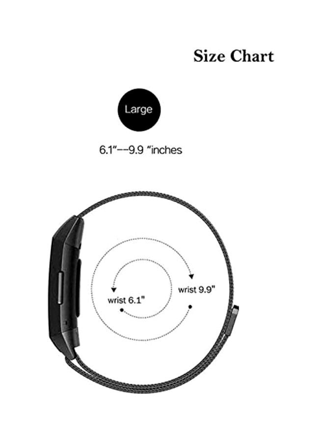 Replacement Band For Fitbit Charge 3 Black - Image 5