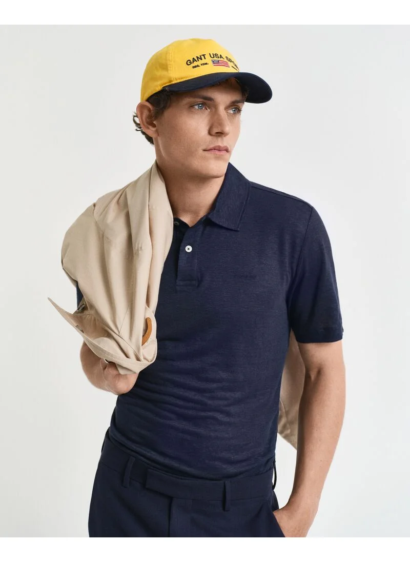 GANT Gant Linen Ss Polo