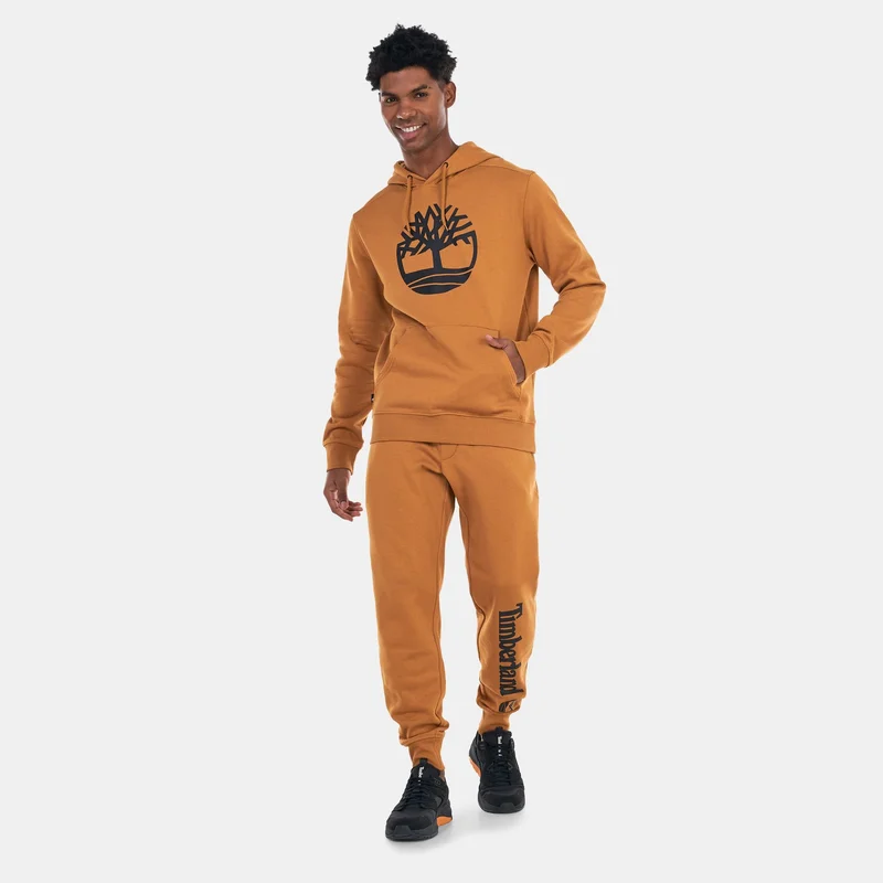 Timberland Yellow Men's Tree Logo Hoodie for Men | Best Price UAE