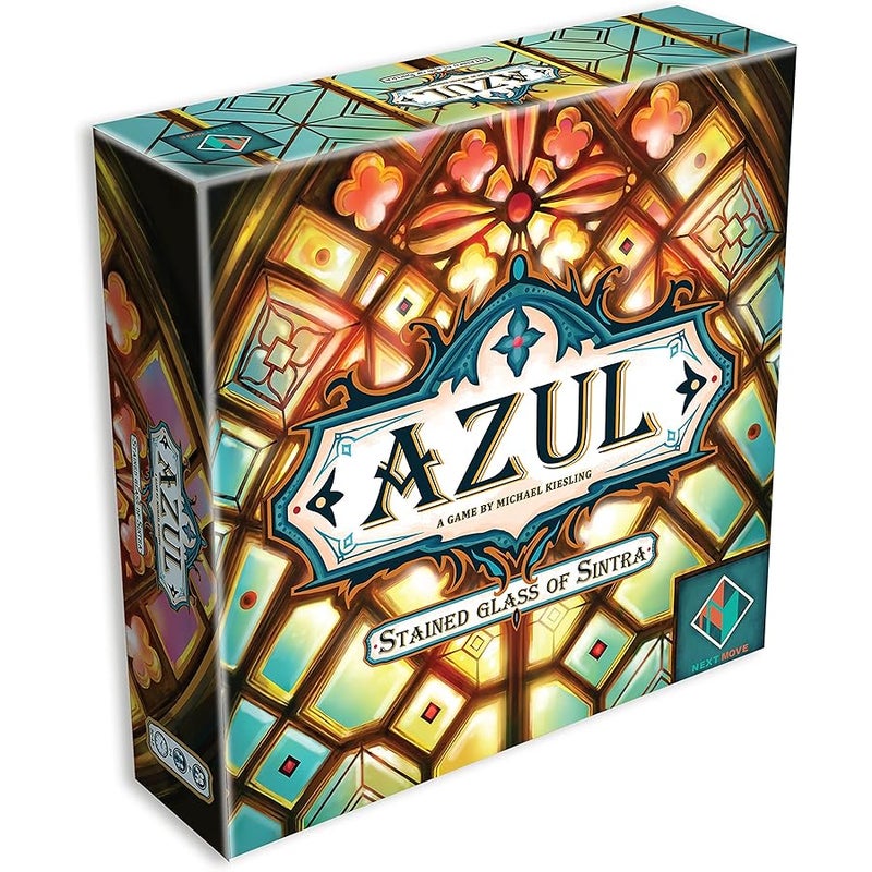 Azul Next Move Games Stained Glass of Sintra Board Game EXPANSION - Craft Colorful Window Panes. Tile-Placement Strategy Game for Kids and Adults, Ages 8+, 2-4 Players, 30-45 Minute Playtime, Made by - Image 1