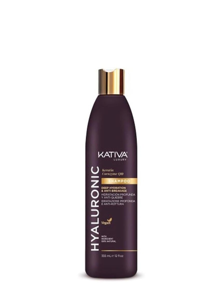 Kativa Kativa Hyaluronic Keratin and Coenzyme Q10 Hair Shampoo 355 ml 