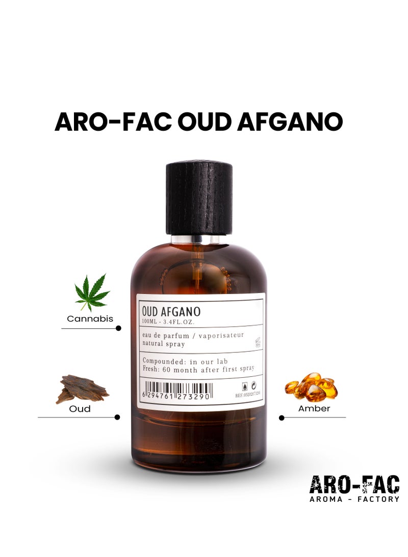 Aroma-Factory Oud Afgano By AMD Perfumes Men Fragrance EDP 100ml  - Image 3