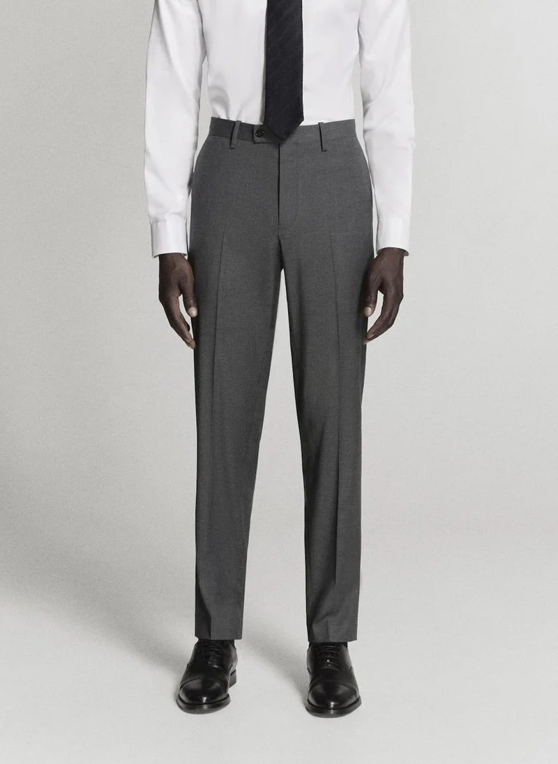 Milan Slim-Fit Suit Trousers