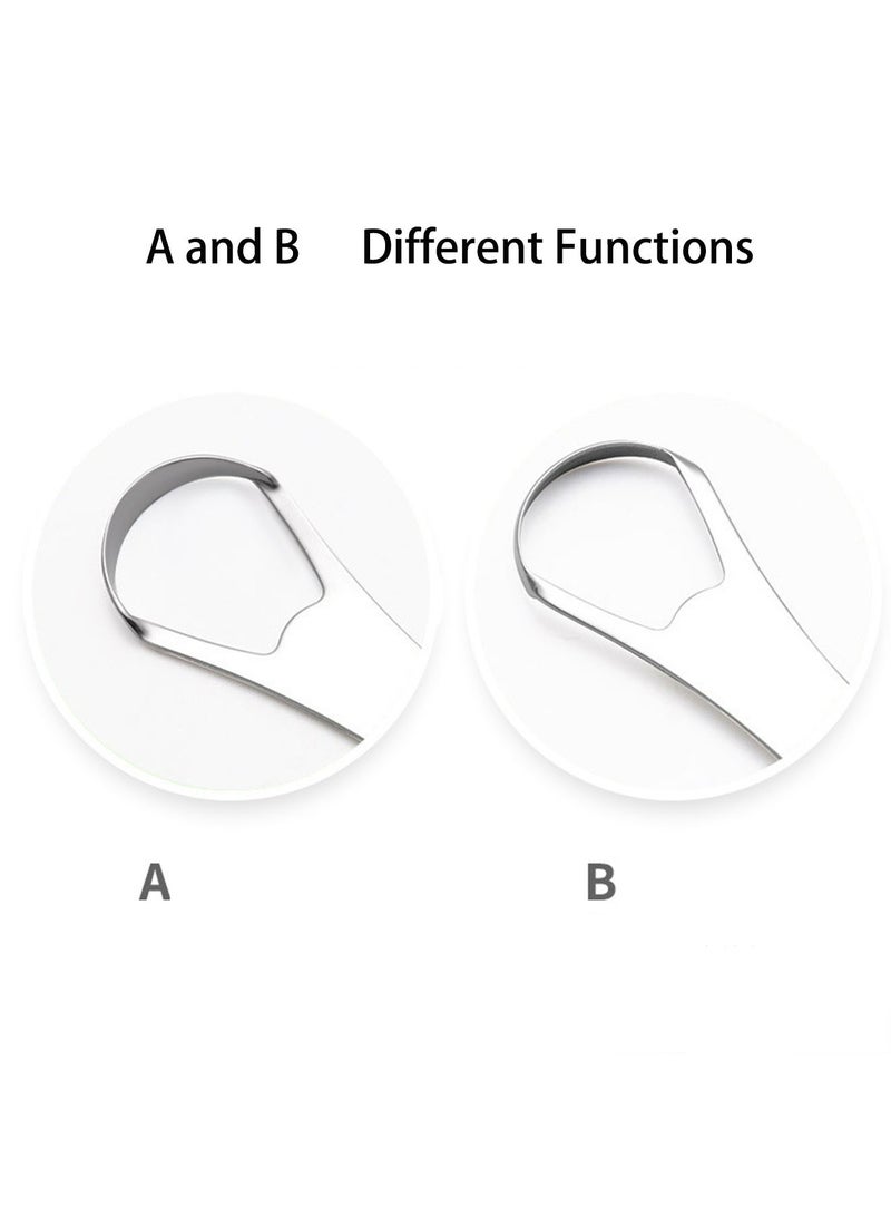 Generic 1 Pcs Tongue Scraper Cleaner, Stainless Steel Tongue Scrapers, Metal Tongue Scraping Cleaner with Storage Case for Healthy Oral Care, Help Eliminate Bad Breath  - Image 4