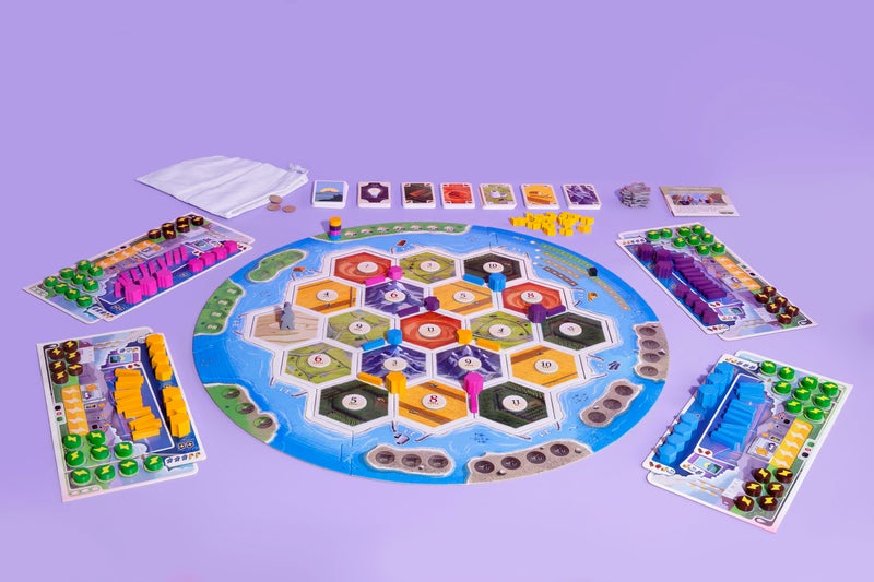 Catan لعبة لوحية CATAN الطاقات الجديدة - موارد مستدامة واستراتيجية، طريقة لعب كلاسيكية مع لمسة عصرية! لعبة عائلية للأطفال والبالغين، للأعمار 12 عامًا فما فوق، 3-4 لاعبين، 90 دقيقة من وقت اللعب، من إنتاج استوديو CATAN - Image 2
