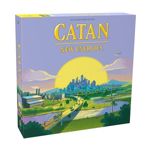 Catan لعبة لوحية CATAN الطاقات الجديدة - موارد مستدامة واستراتيجية، طريقة لعب كلاسيكية مع لمسة عصرية! لعبة عائلية للأطفال والبالغين، للأعمار 12 عامًا فما فوق، 3-4 لاعبين، 90 دقيقة من وقت اللعب، من إنتاج استوديو CATAN - Image 1