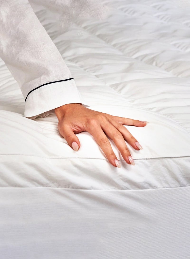 Family Bed Mattress Topper Feather Size 160 × 195 × 8 cm From Family Bed - Image 4