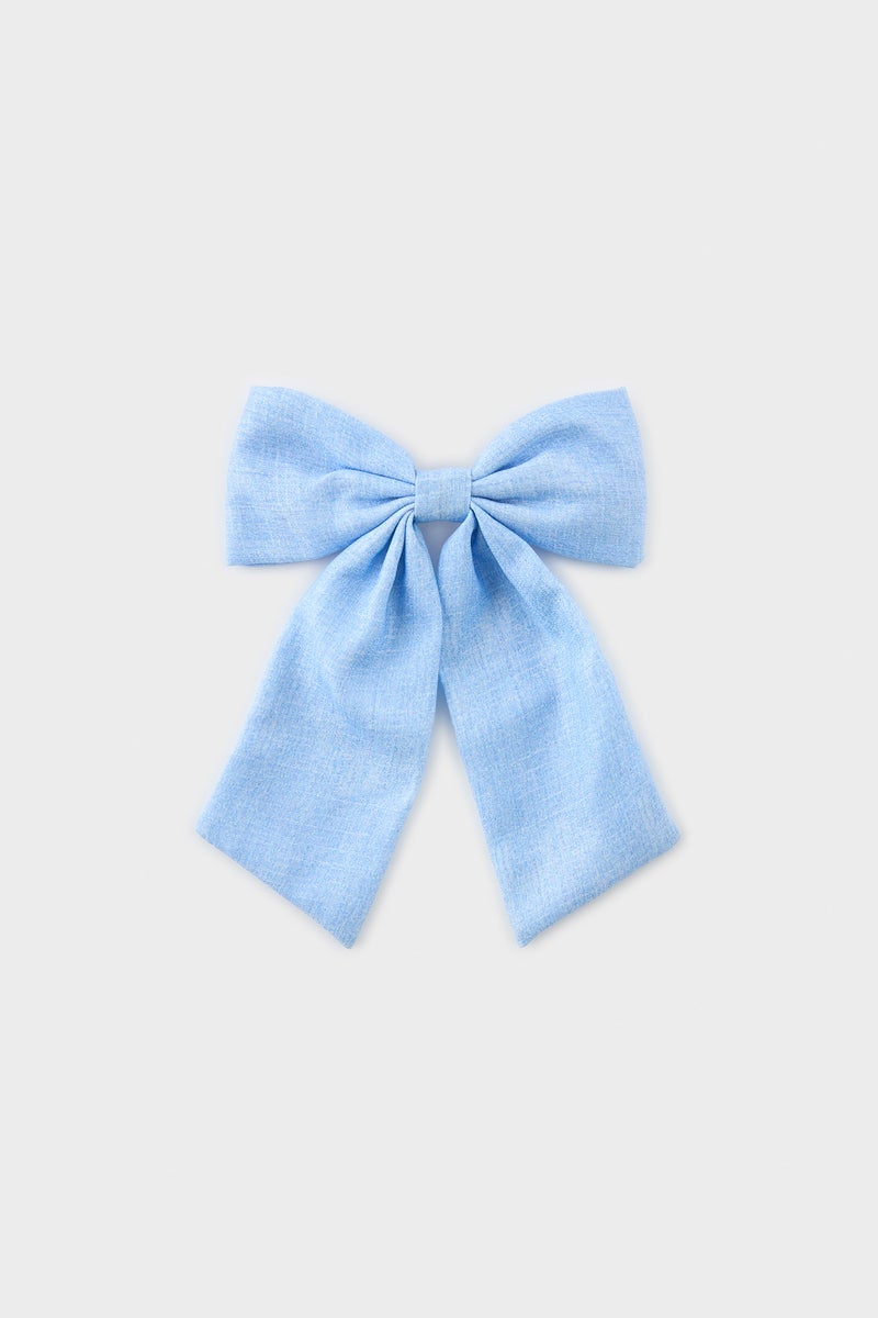 DeFacto Blue Girl Girl Ribbon Hair Clips Casual - Image 1