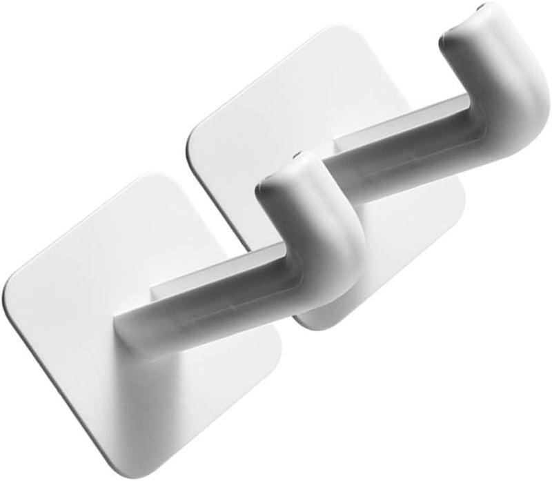 VICASKY 2 حزمة من خطافات الحائط اللاصقة حامل معطف متعدد الوظائف رف التخزين - Image 5