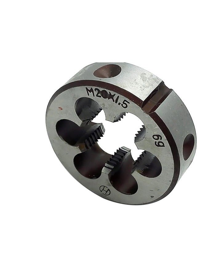 Yodaoke HSS 20mm x 1.5 Metric Die Right Hand Thread M20 x 1.5mm Pitch - Image 2