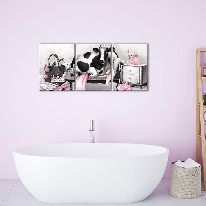 Kalormore Pink Glam Fashion Canvas Art - Image 2