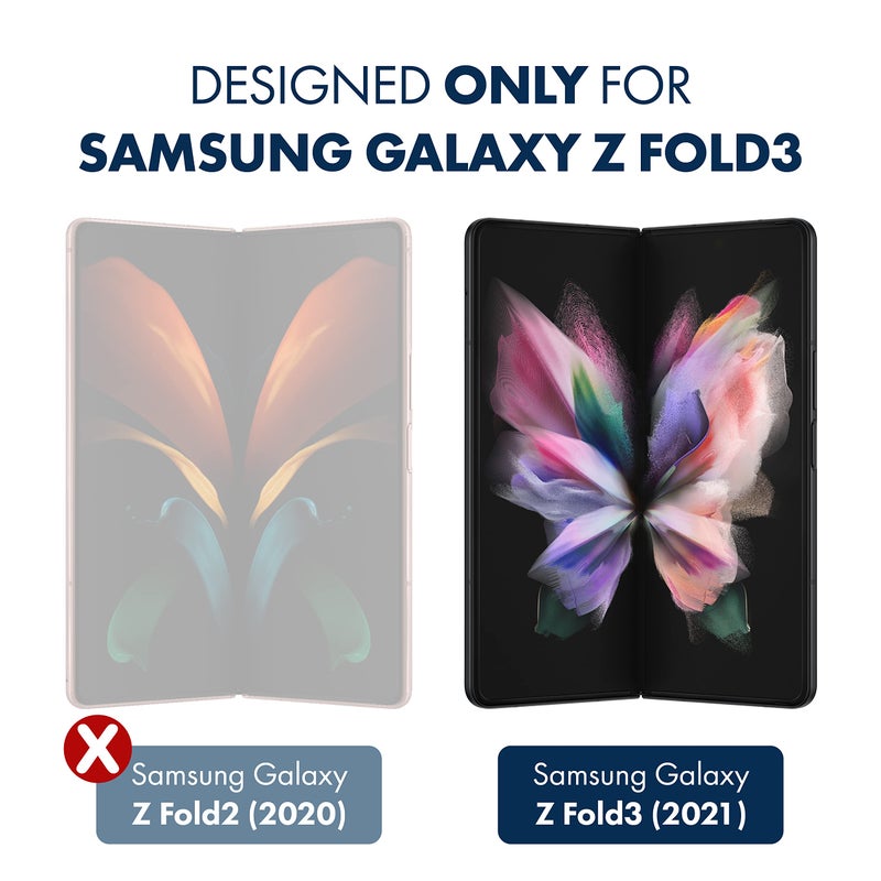 ArmorSuit [2 Pack] ArmorSuit MilitaryShield Screen Protector Designed for Samsung Galaxy Z Fold 3 5G Case Friendly HD Clear Film - Image 2