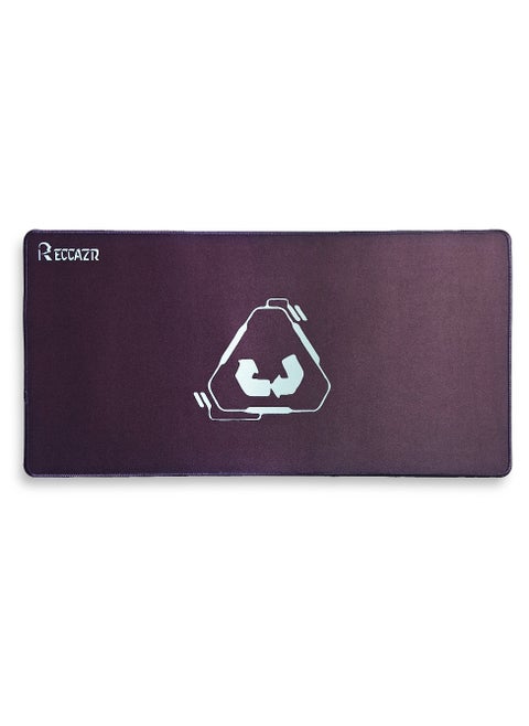 Large Gaming Mouse Pad, (60cm x 30cm x 2mm), Extended Thickened Waterproof Non-Slip Spill-Proof Mouse Mat with Special Textured Surface, Anti-wear Stitched Edges for Keyboard and PC