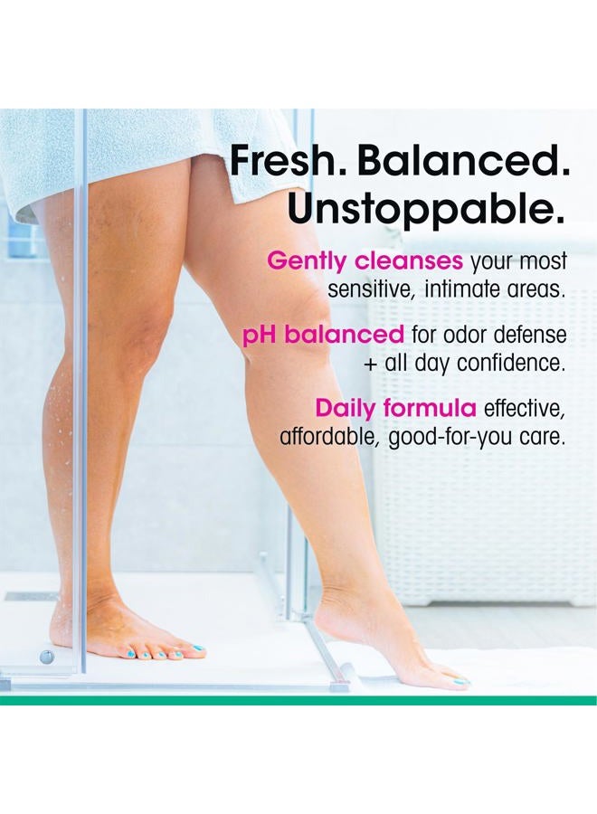 vH Essentials Daily Feminine Wash - 10 Fl Oz - Odor Eliminating Vaginal Wash with Tea Tree Oil, Prebiotics and Cranberry, gentle cleanser + pH balancing - Image 3