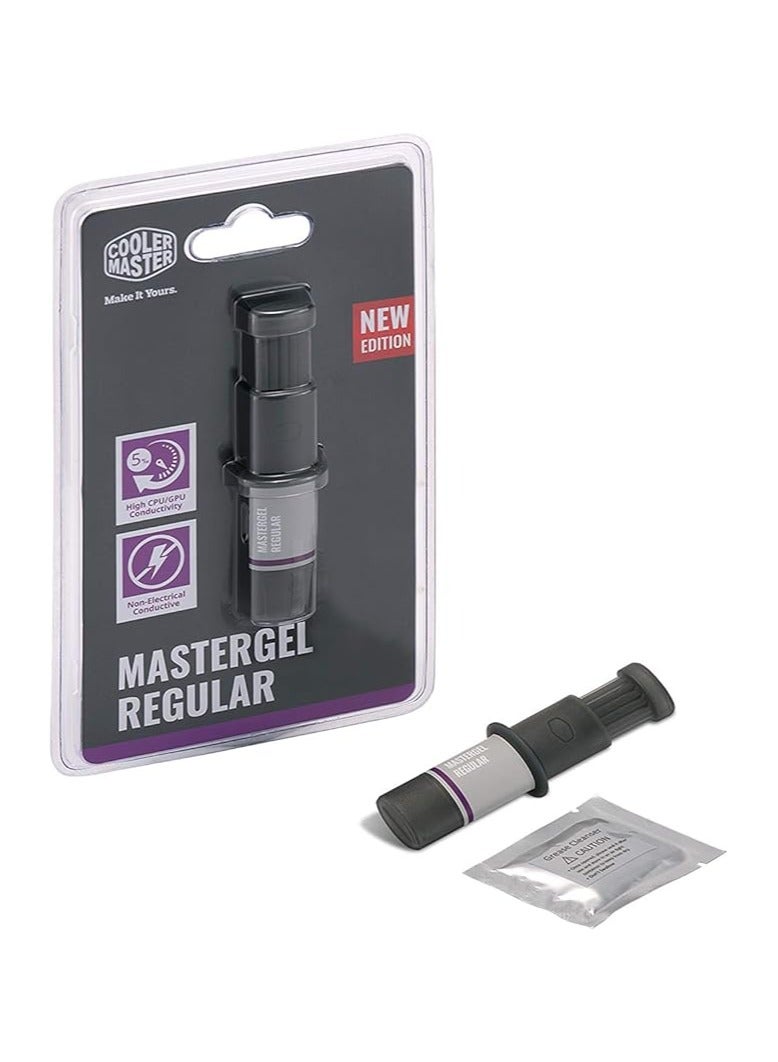 Cooler Master New MasterGel Regular, Thermal Conductivity 5 (W/m-K), 1.5ml - Image 2
