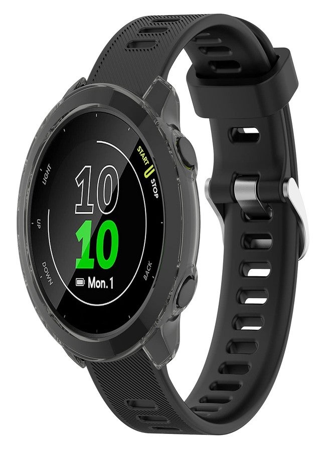 Disscool Garmin Forerunner 55 SmartWatch Protective Case TPU Protector Case Compatible with Garmin Forerunner 55, Watch Accessiores - Image 3